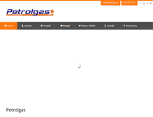 Tablet Screenshot of petrolgas.it